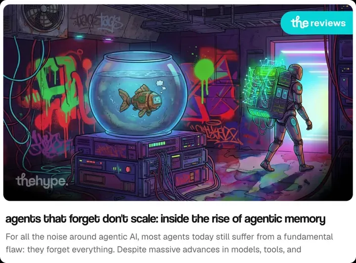 agents that forget don't scale: rise of agentic memory